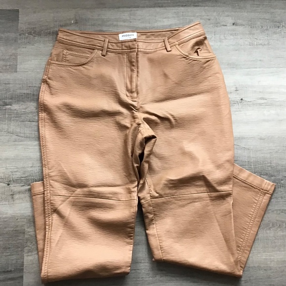 Hudson North faux leather cropped pants size 8 - Picture 3 of 6